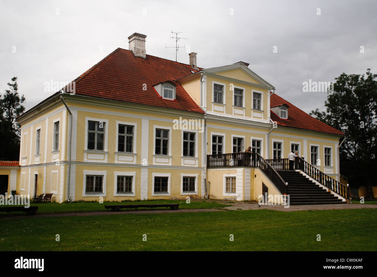 Estonia Tallinn, Sauer manor Foto de stock