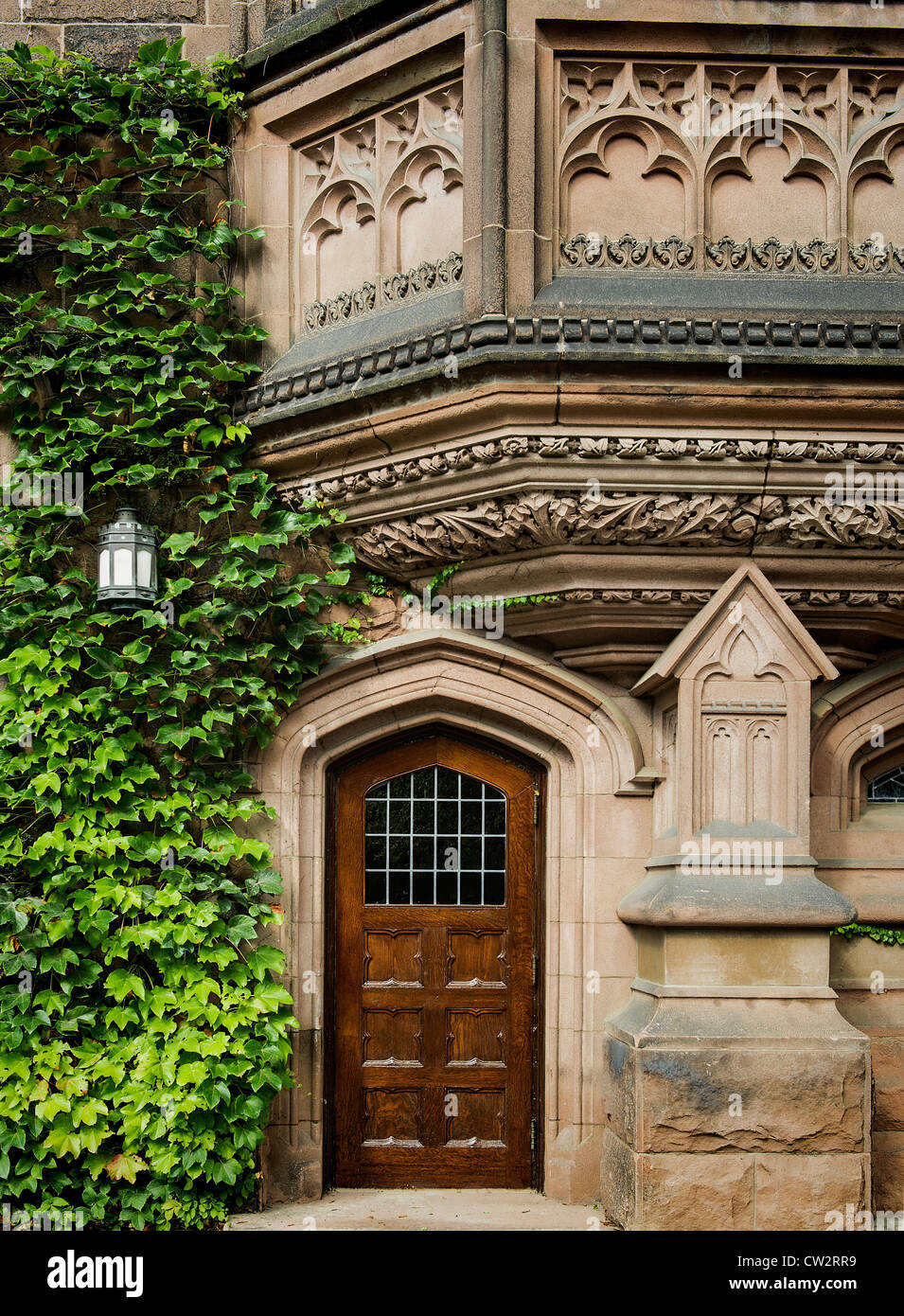 Arquitectura de la Ivy League, de la Universidad de Princeton, Nueva Jersey, EE.UU. Foto de stock
