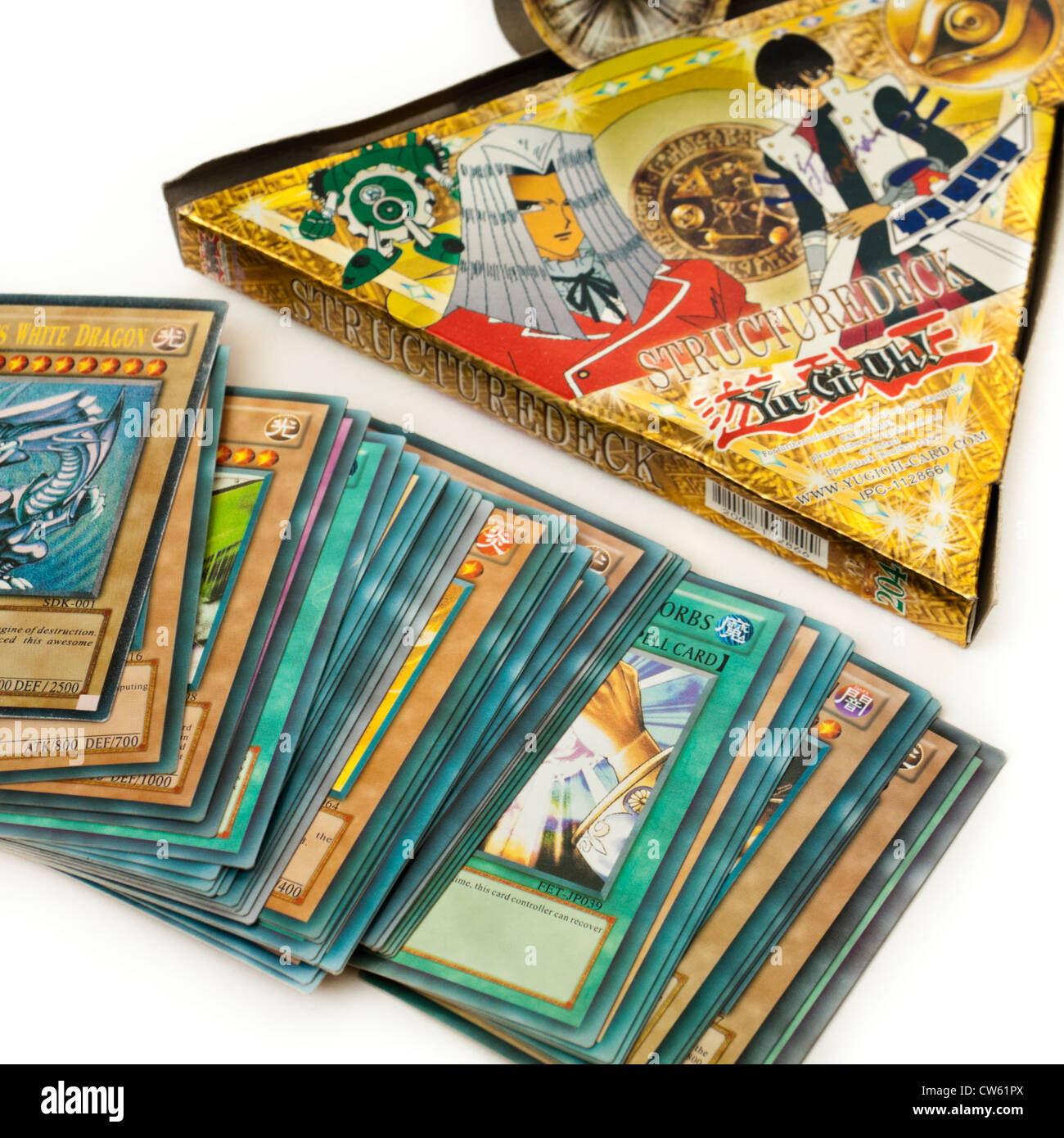 Yu-Gi-Oh! Trading Card Game Foto de stock