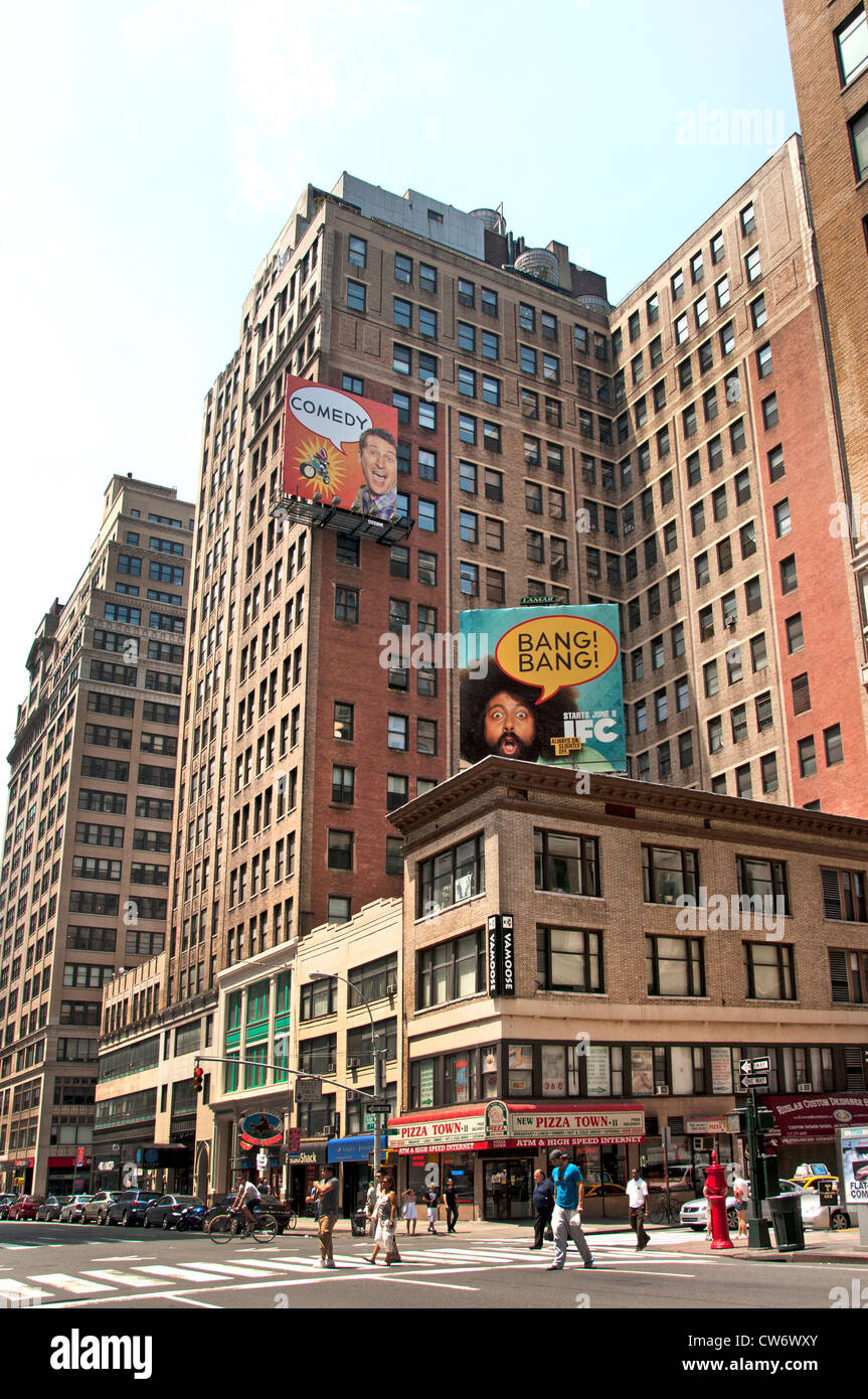 La CFI Bang Bang, la Avenida de las Américas W 30th Street Nueva York Manhattan Foto de stock