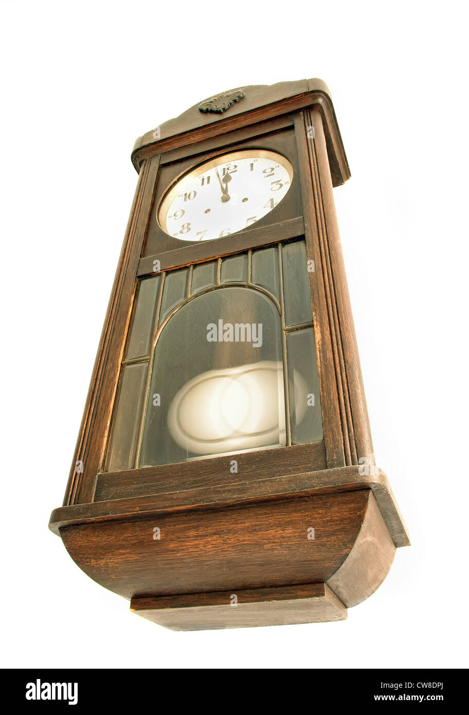 Reloj de pared Vintage. Estilo antiguo reloj colgante Fotografía de stock -  Alamy