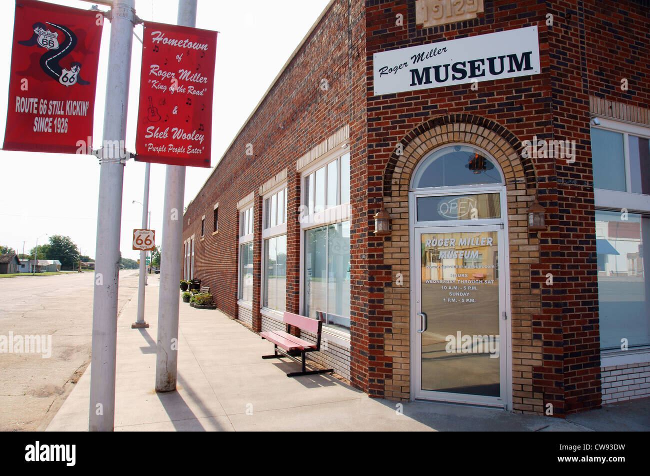 Roger Miller, el rey de la carretera museo erick oklahoma ok atracción histórica ruta 66 archivo