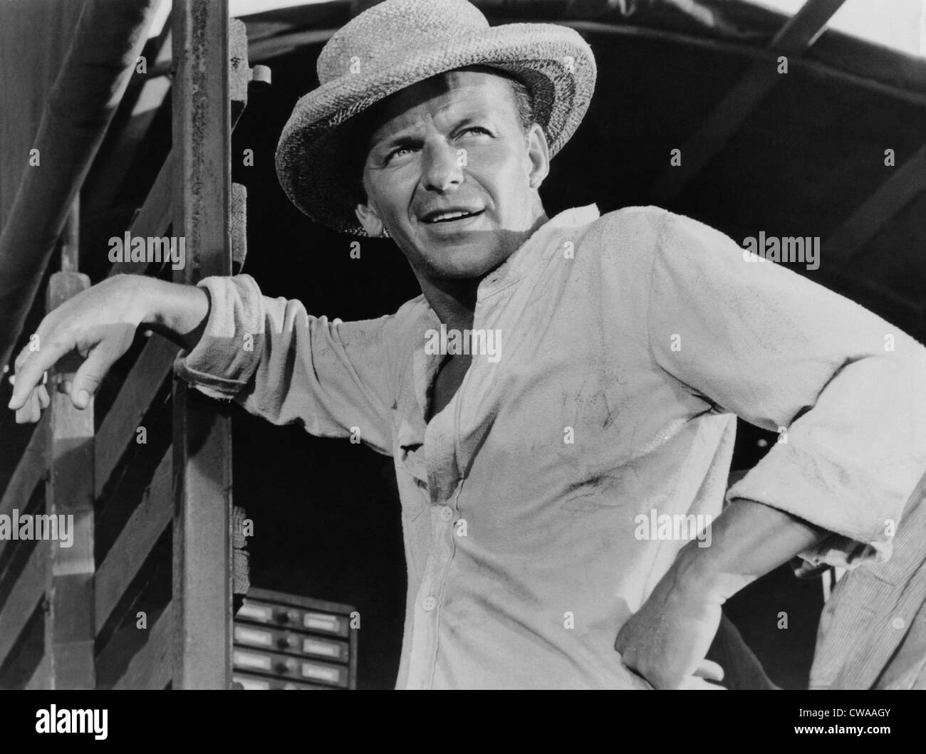 El diablo a las cuatro de la mañana, Frank Sinatra, 1961. Cortesía: CSU Archives / Everett Collection Foto de stock