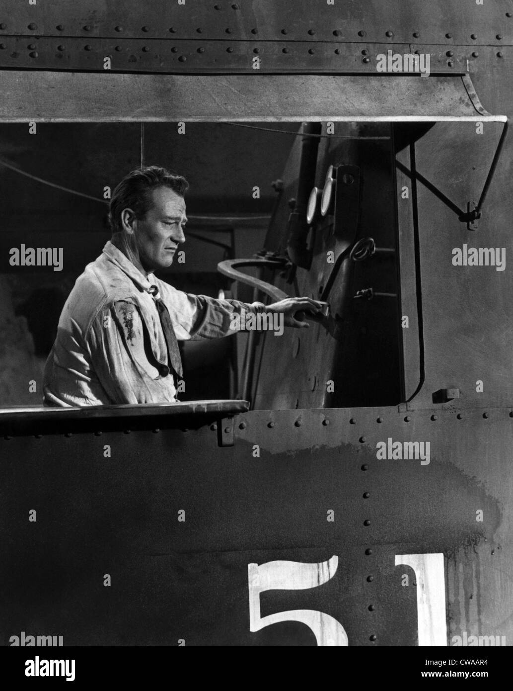 TYCOON, John Wayne, 1947. Cortesía: CSU Archives/Everett Collection Foto de stock