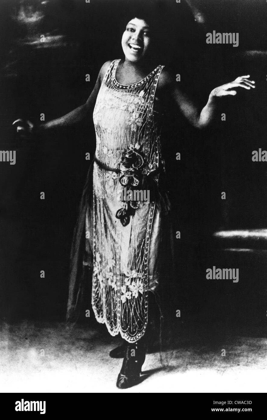 Bessie Smith, cantante de blues, 1920. Cortesía: CSU Archives / Everett Collection Foto de stock