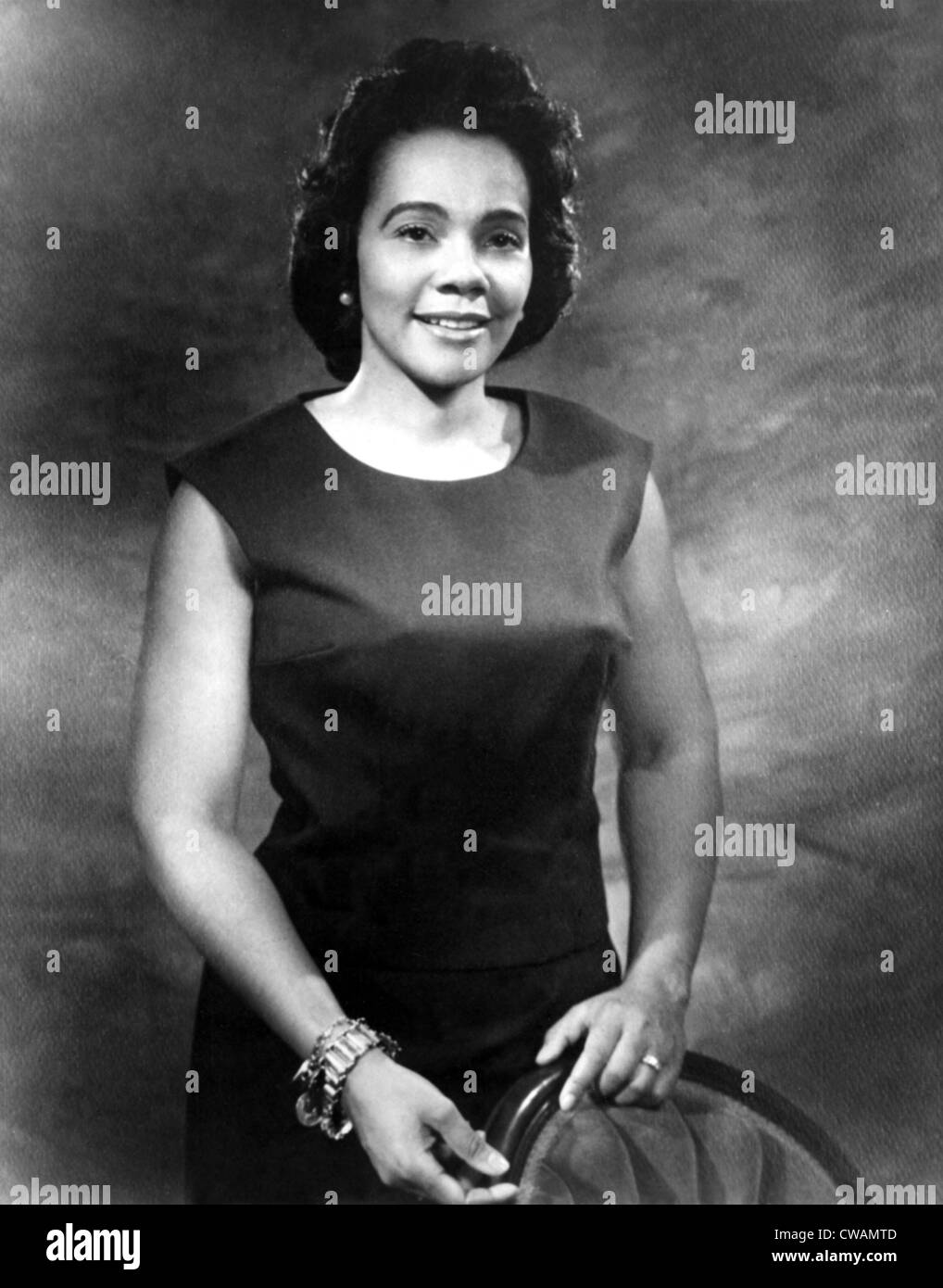 Coretta Scott King, (sin fecha). Cortesía: CSU Archives / Everett Collection Foto de stock