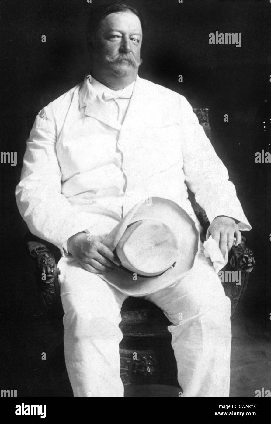 El Presidente William Howard Taft, 1/30/08. Cortesía: CSU Archives / Everett Collection Foto de stock