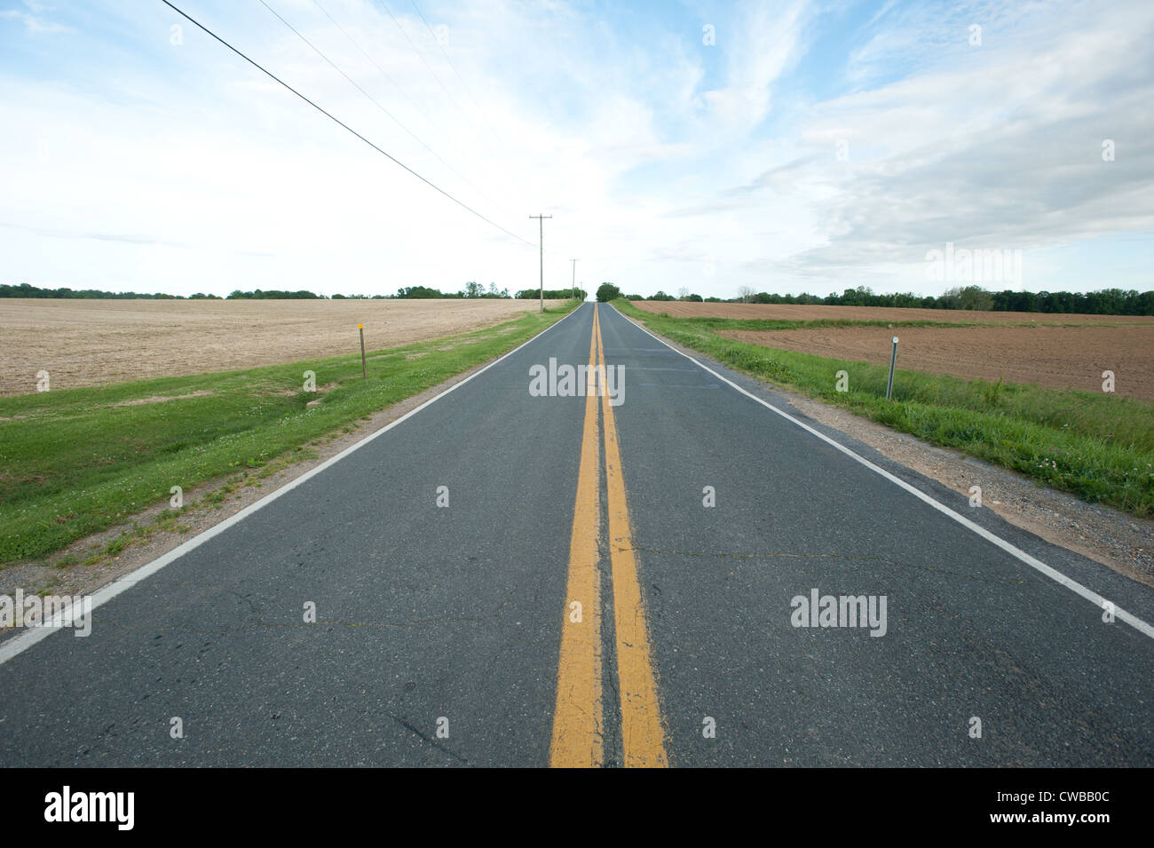 Camino abierto Foto de stock
