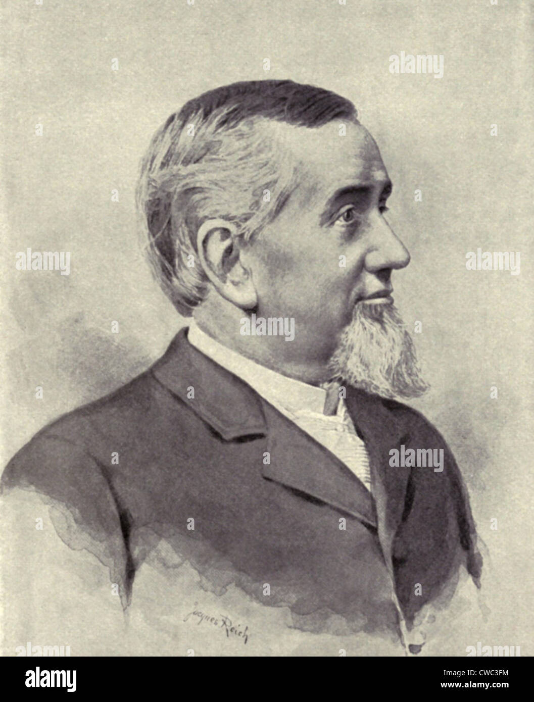 George Pullman 1831-1897 desarrolló una línea de Pullman Railroad Passenger  cars que siempre durmiendo literas comedor Fotografía de stock - Alamy