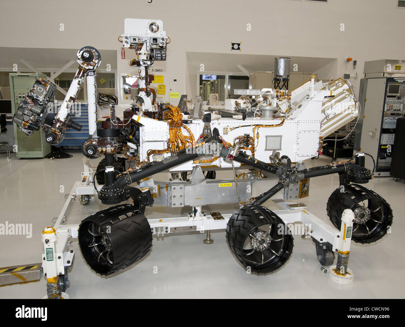 Mars Rover de la NASA Curiosidad Foto de stock