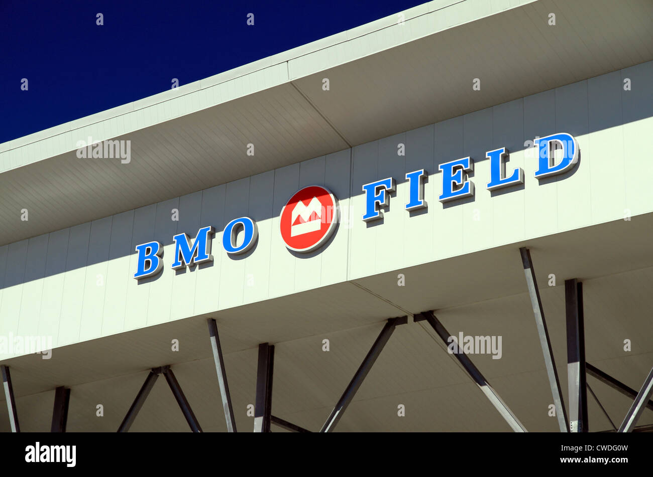 El BMO Field Stadium en Toronto Foto de stock