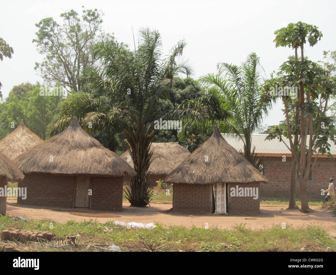 Casas De Barro En El Sur De Sudan Fotografia De Stock Alamy