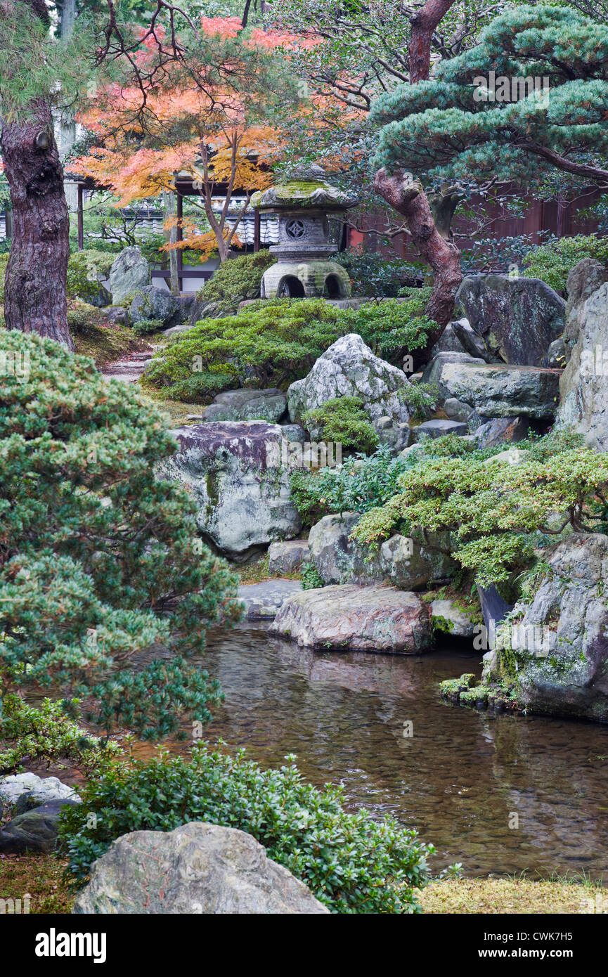 Kyoto, Japón, el Palacio Imperial de Kyoto Garden Foto de stock
