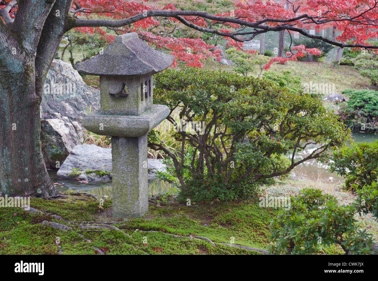 Japón, Kyoto, Jardines del Palacio Imperial Sento Foto de stock