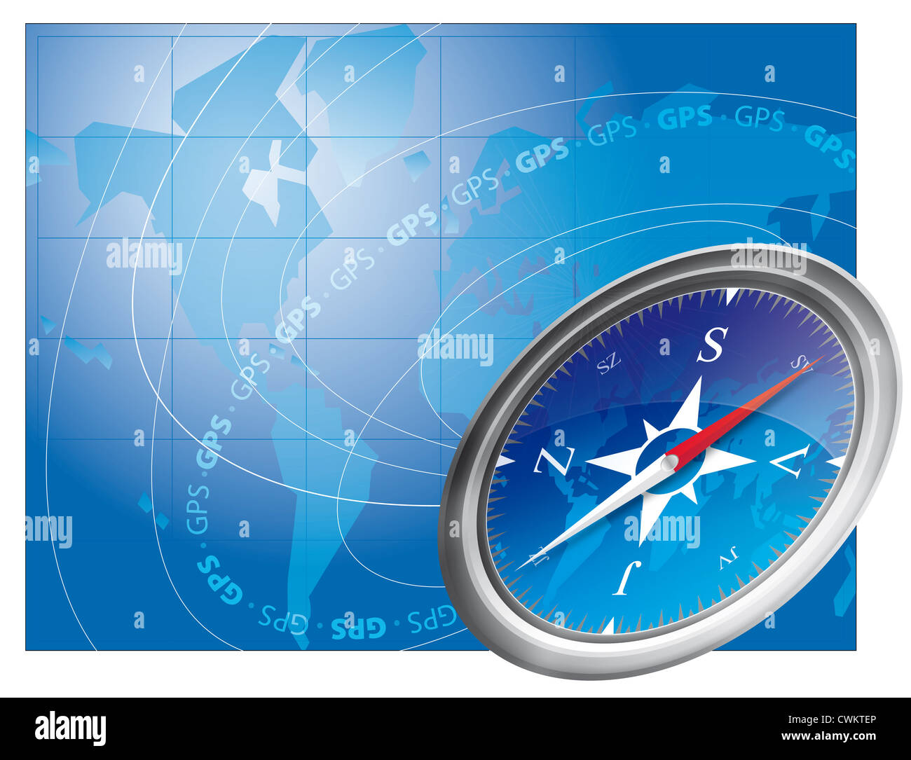 Navegación GPS: Sistema de posicionamiento global Fotografía de stock -  Alamy