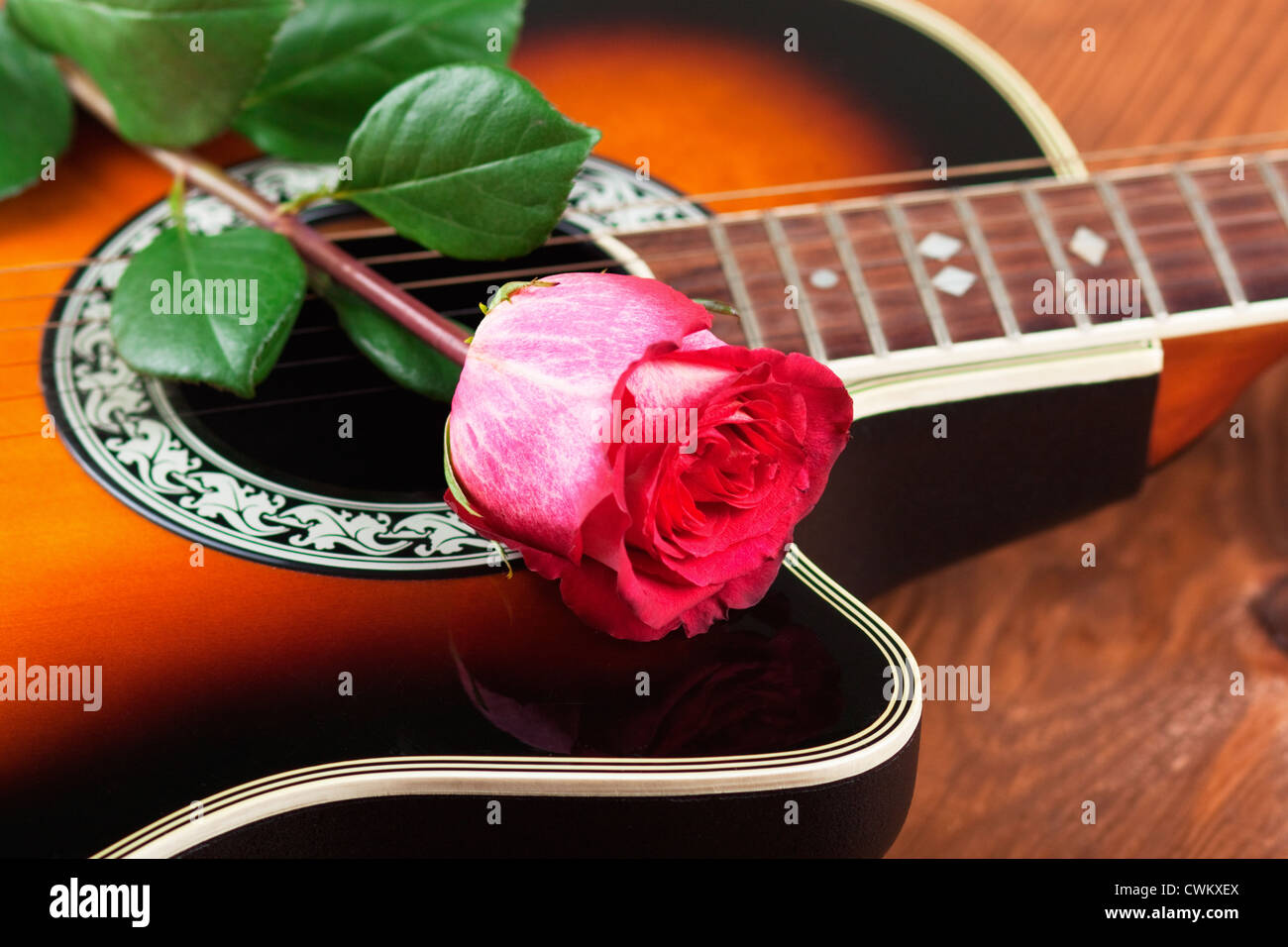 Guitar rose fotografías e imágenes de alta resolución - Alamy