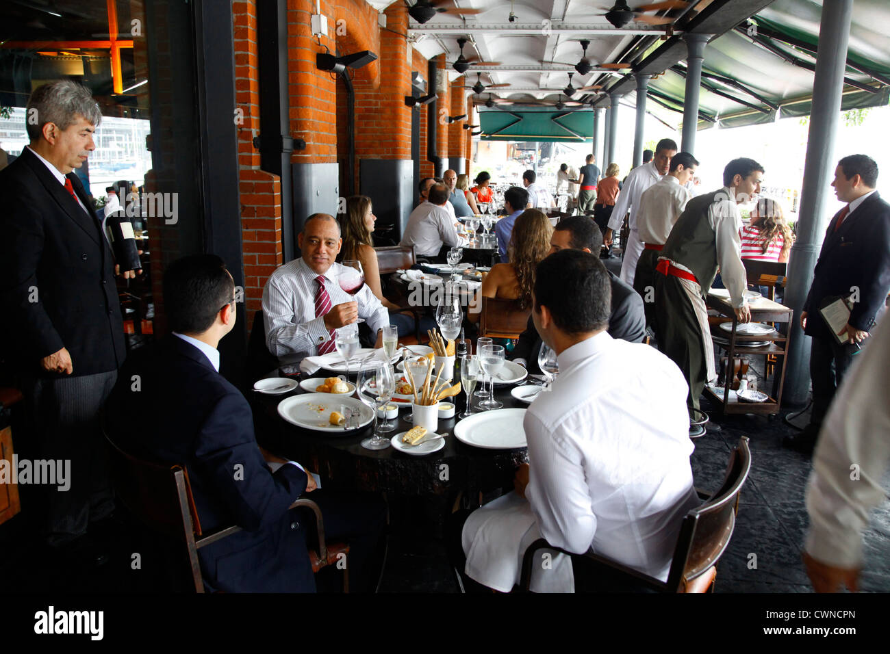 Restaurante Cabaña Las Lilas en Puerto Madero, Buenos Aires, Argentina  Fotografía de stock - Alamy