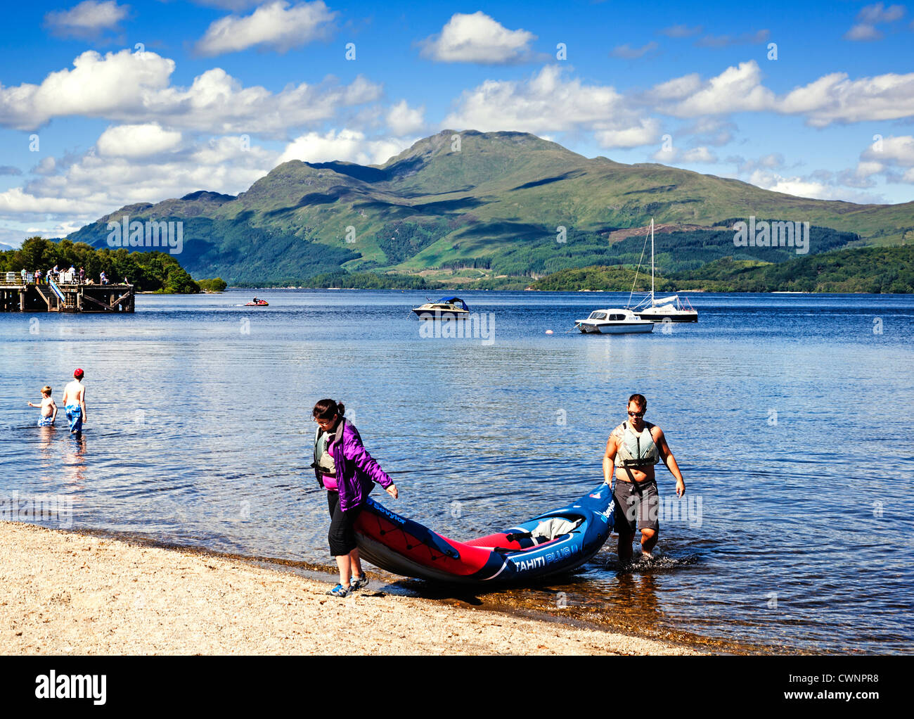 Por loch lomond fotografías e imágenes de alta resolución Alamy