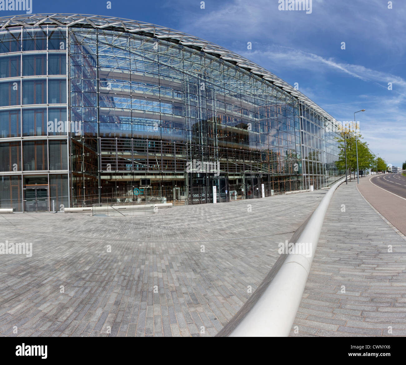 Banco Europeo de Inversiones, BEI, Kirchberg Plateau, distrito Europeo, la ciudad de Luxemburgo, Europa Foto de stock