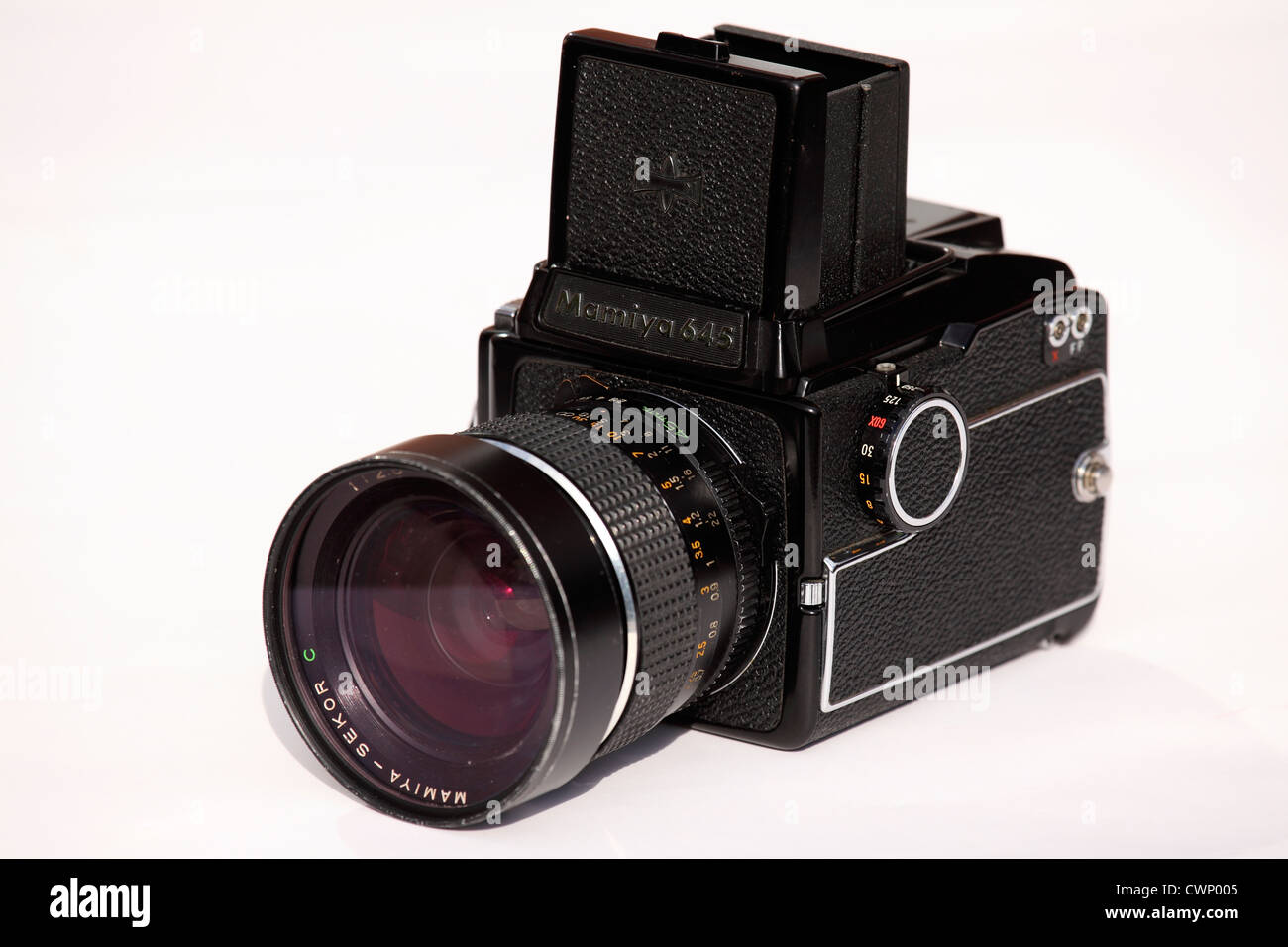 Una Mamiya 645 cámaras de película de formato medio Fotografía de stock -  Alamy
