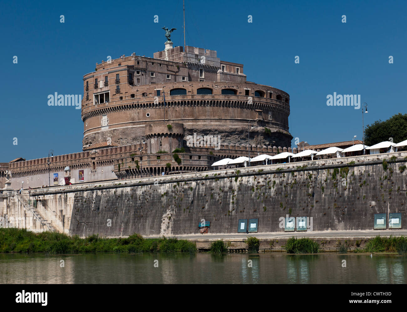 Castillo de San Angelo, Roma, Italia. Foto de stock