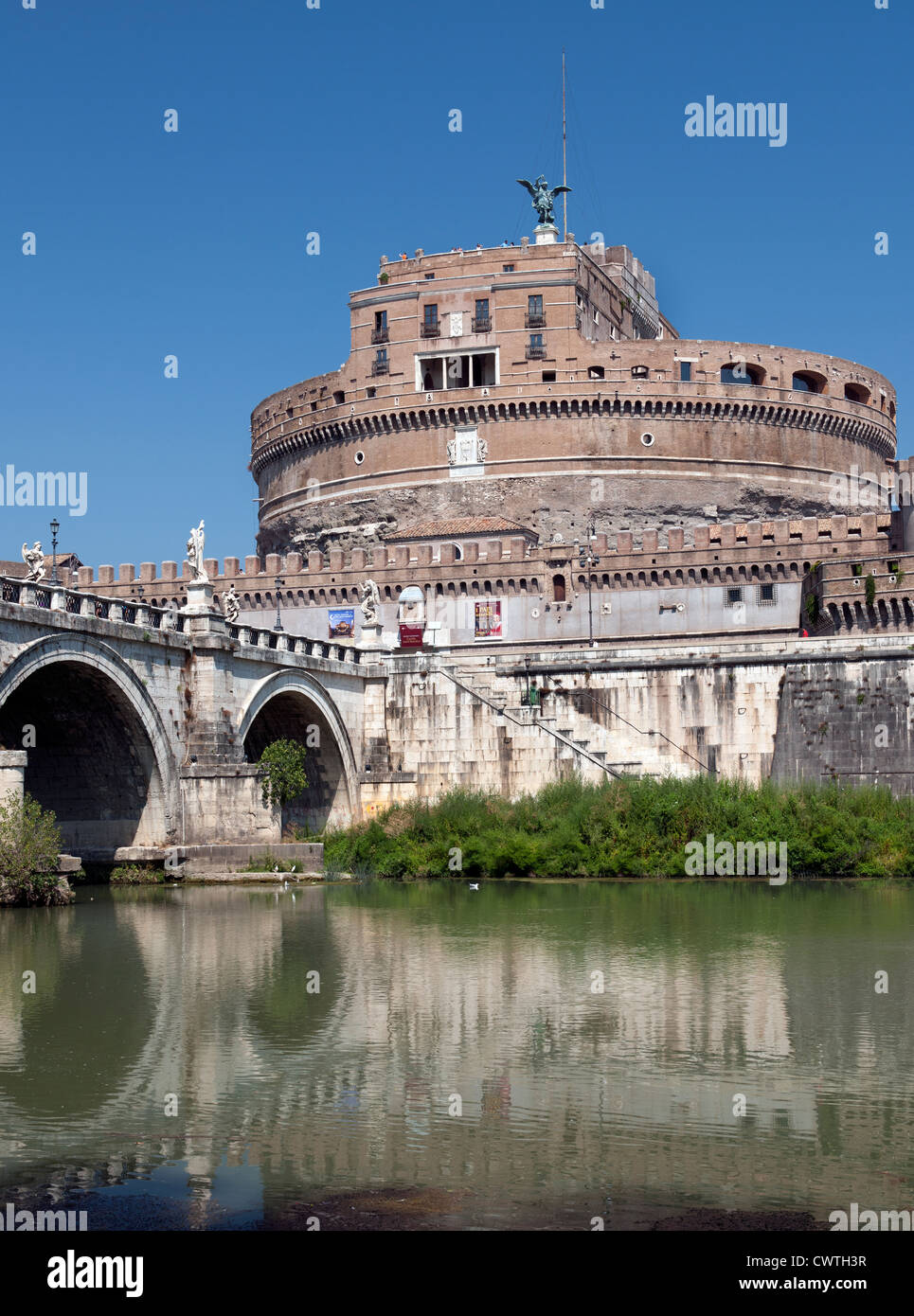 Castillo de San Angelo, Roma, Italia. Foto de stock