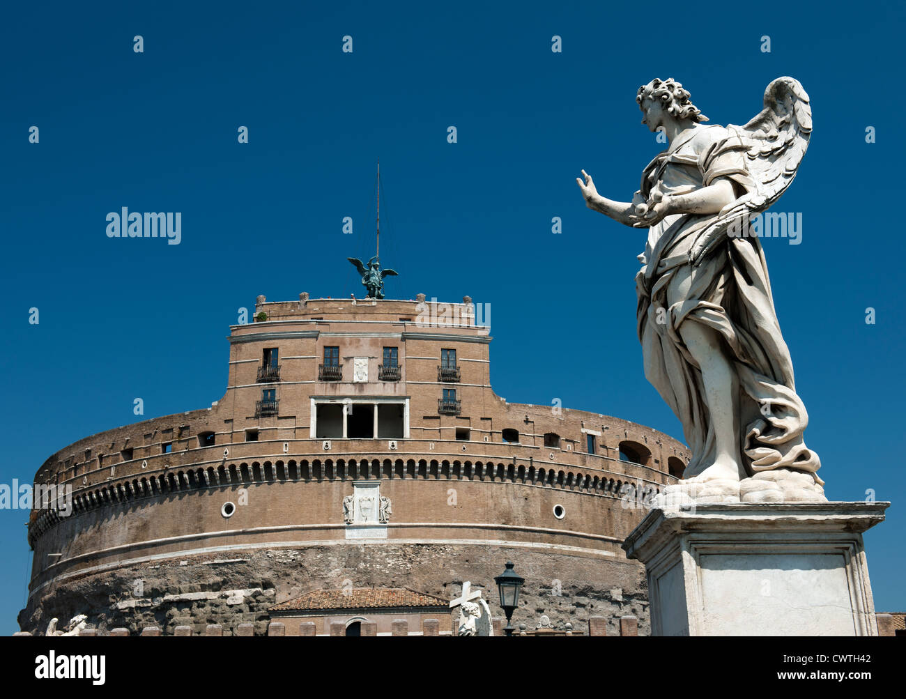 Castillo de San Angelo, Roma, Italia. Foto de stock