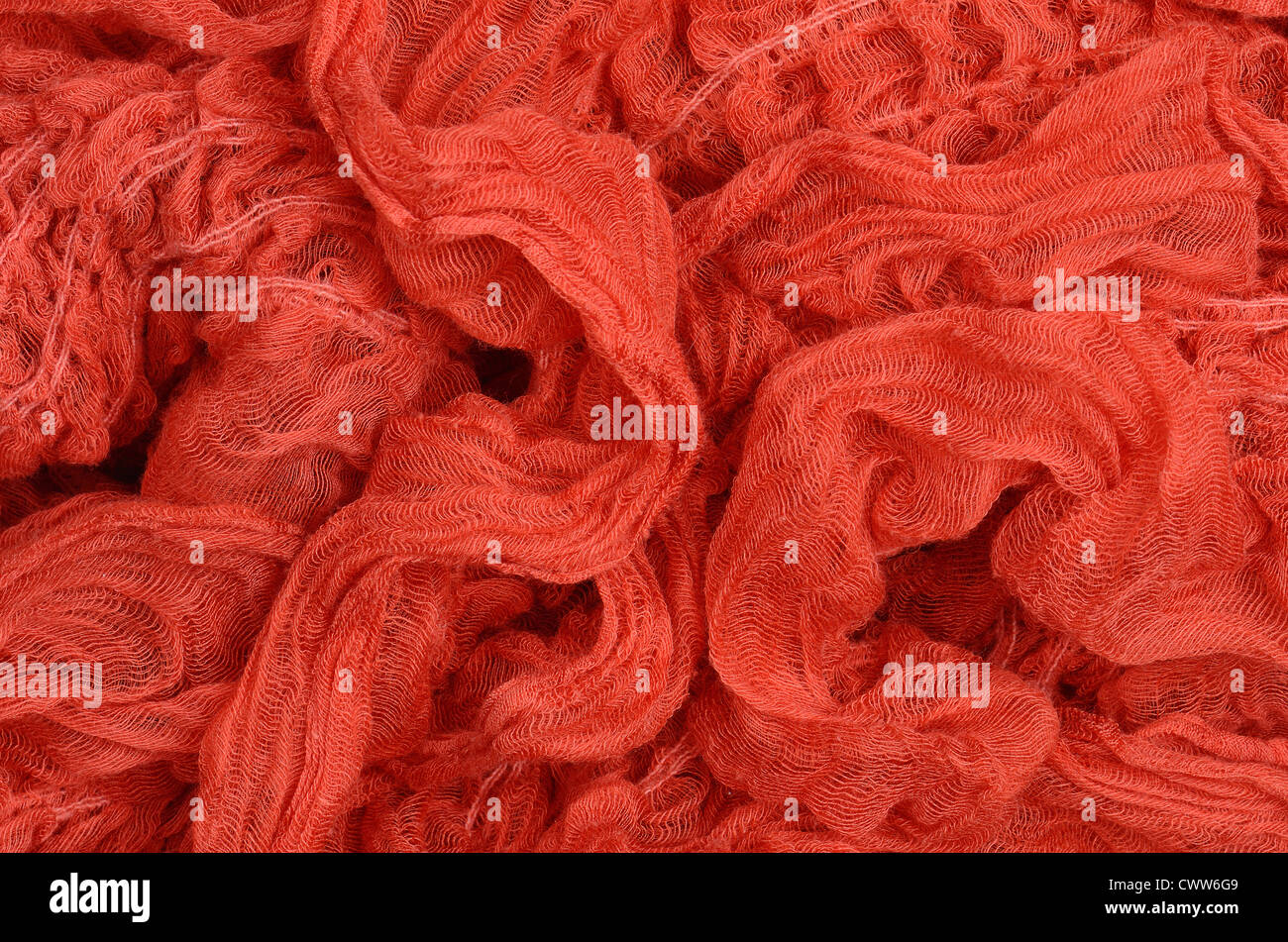 Cerrar fondo bufanda de punto rojo Fotografía de stock - Alamy