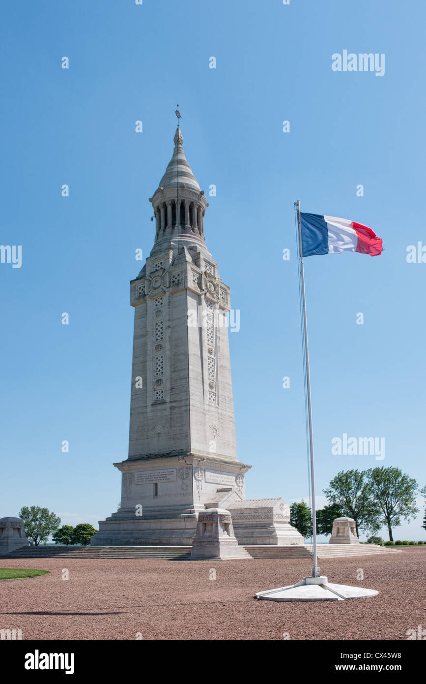 Albain St Nazaire, Francia WW1 memorial nacional Foto de stock