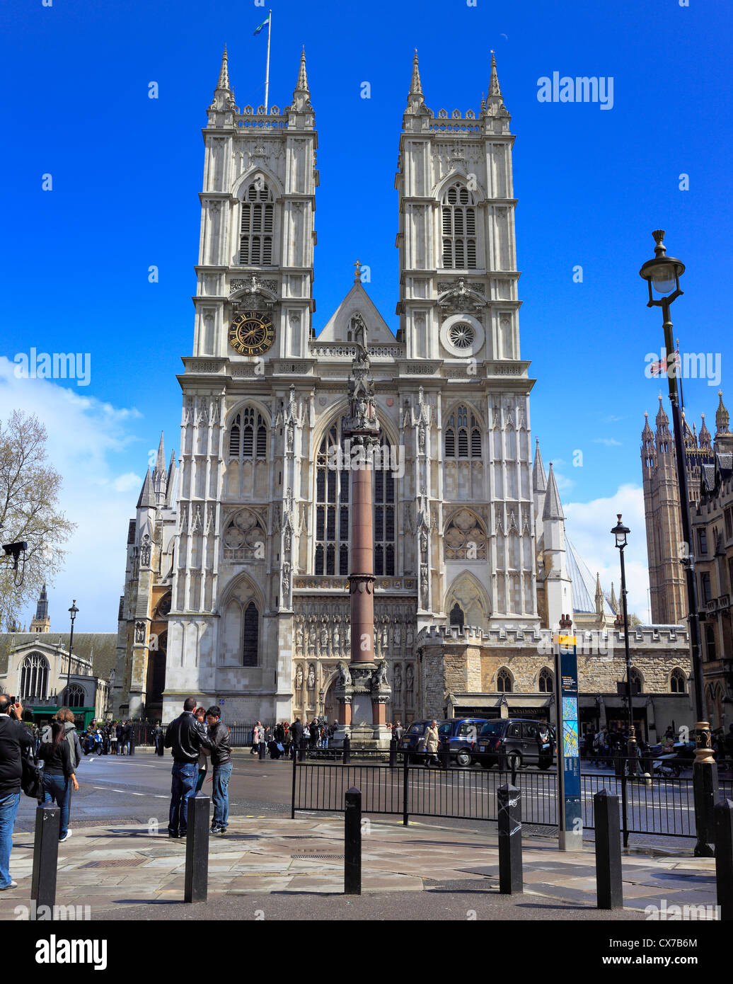 La Abadía de Westminster, London, UK Foto de stock