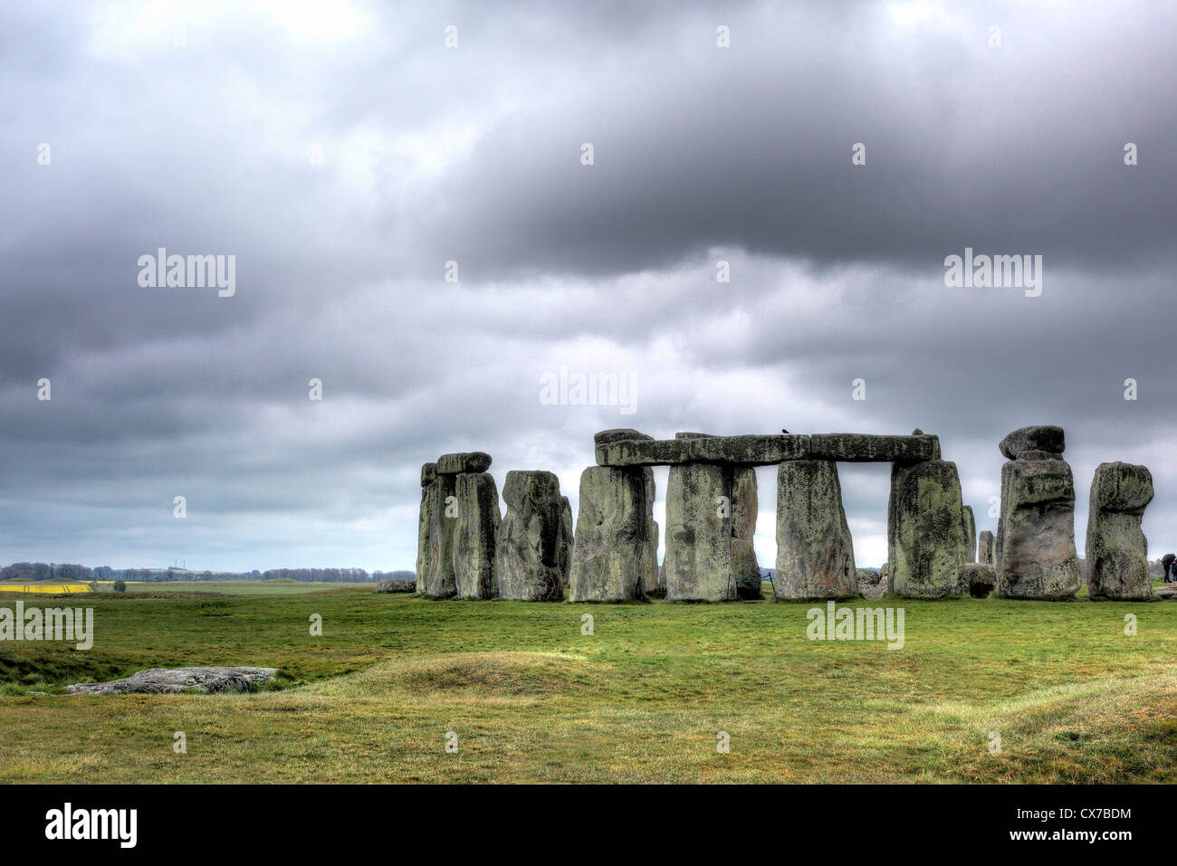 Stonehenge, Wiltshire, UK Foto de stock