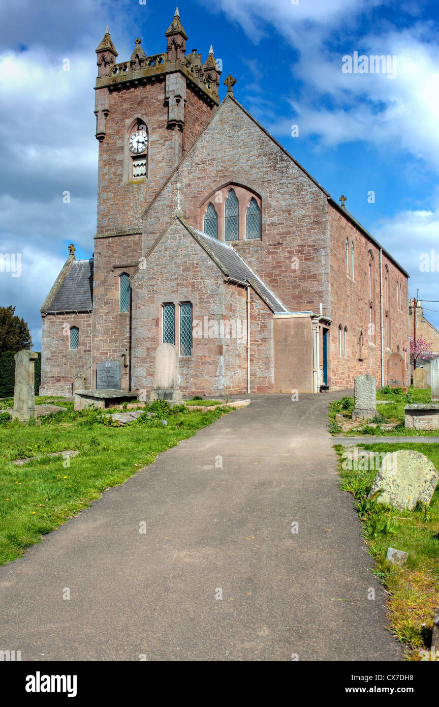Iglesia parroquial, Meigle, Perth y Kinross, Escocia, Reino Unido Foto de stock