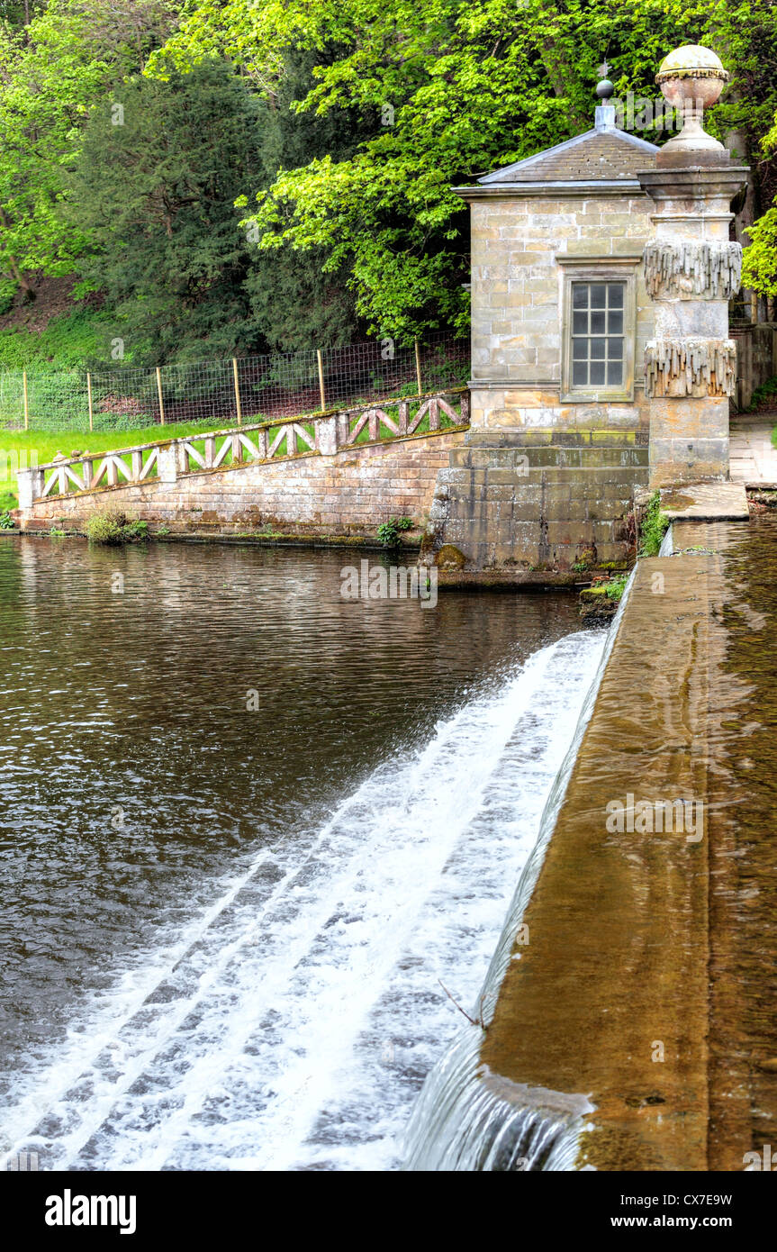Studley Royal Park, North Yorkshire, Inglaterra, Reino Unido. Foto de stock