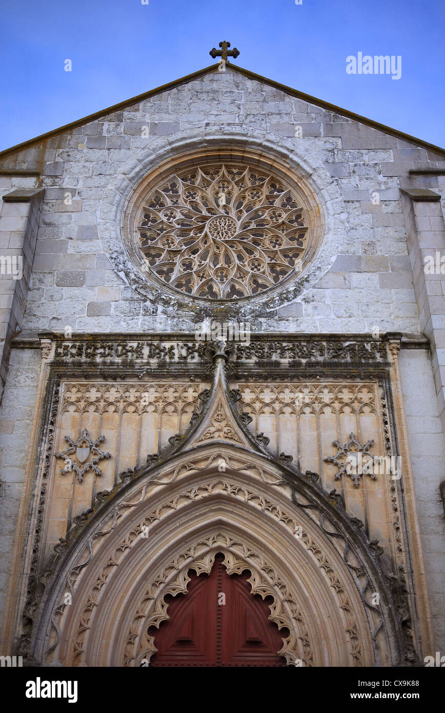 Igreja da Graça iglesia en Santarem, Portugal. Foto de stock
