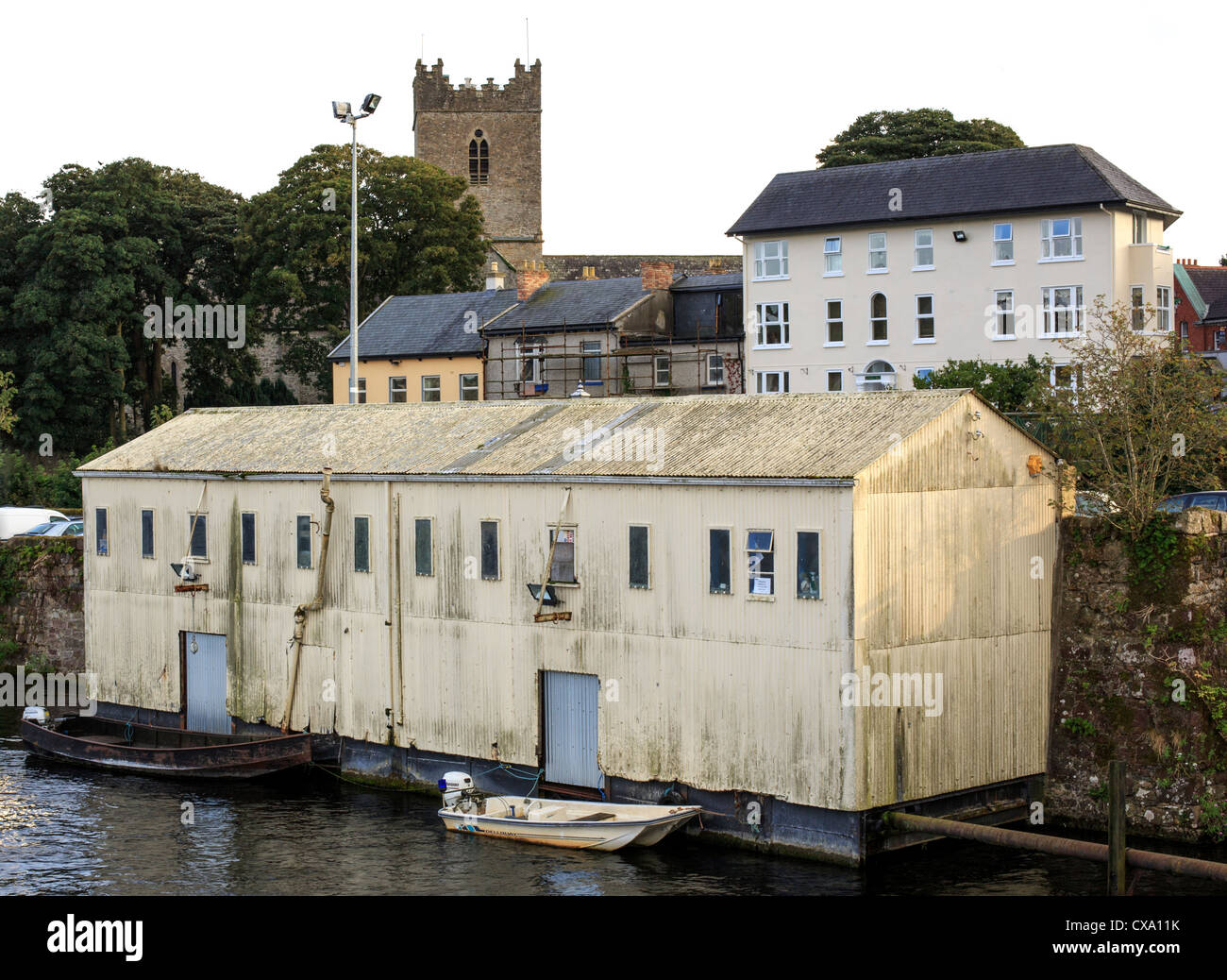 Antiguo cobertizo Killaloe Foto de stock