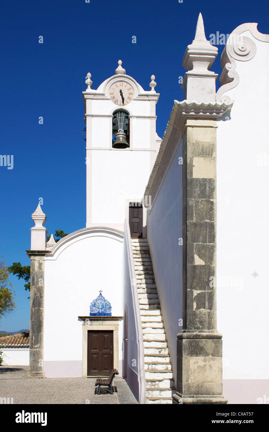 Iglesia de Sao Lourenco, Almancil, Algarve, Portugal, Europa Foto de stock
