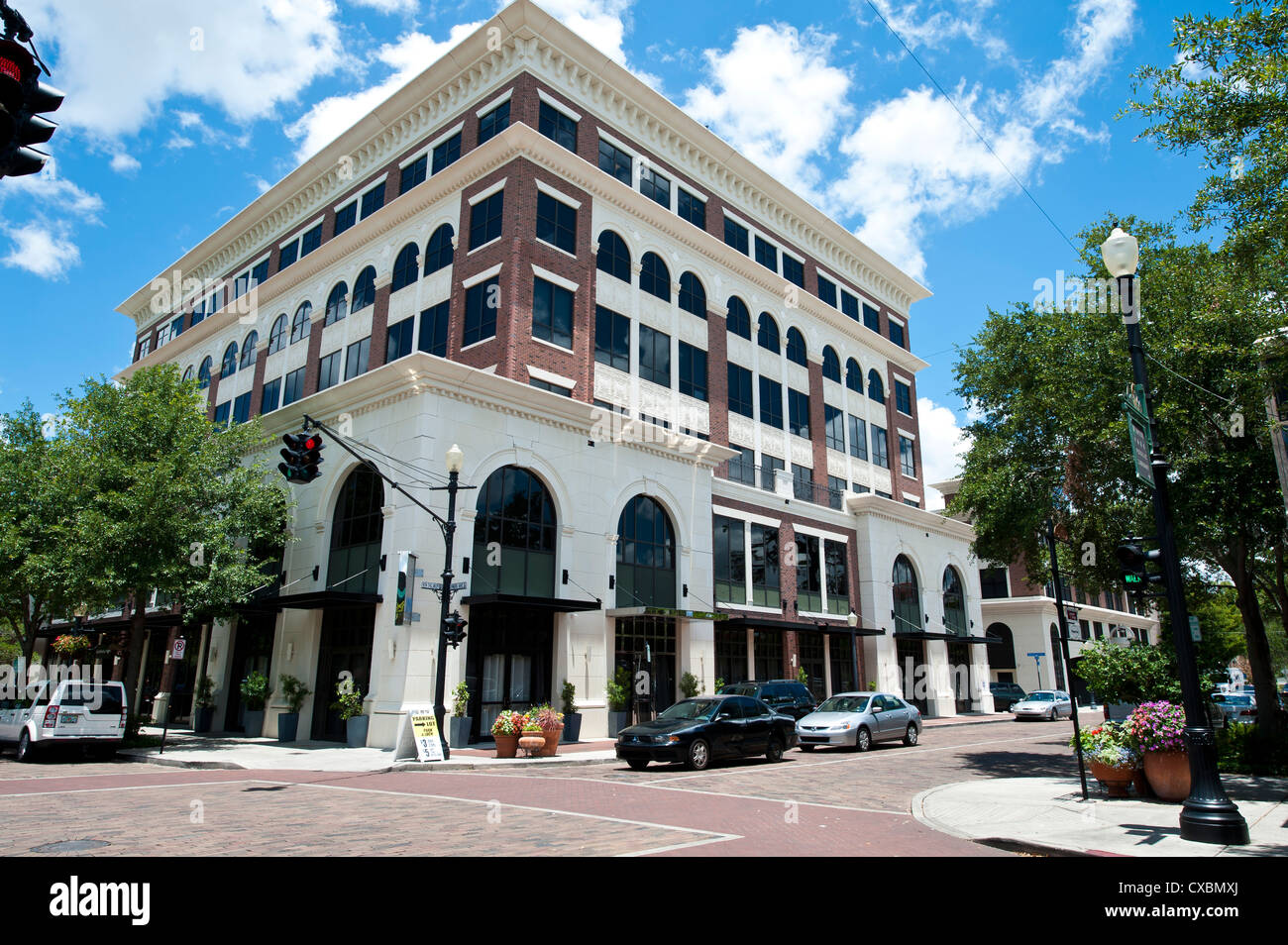 En el centro, en Winter Park, Florida, Estados Unidos de América, América del Norte Foto de stock