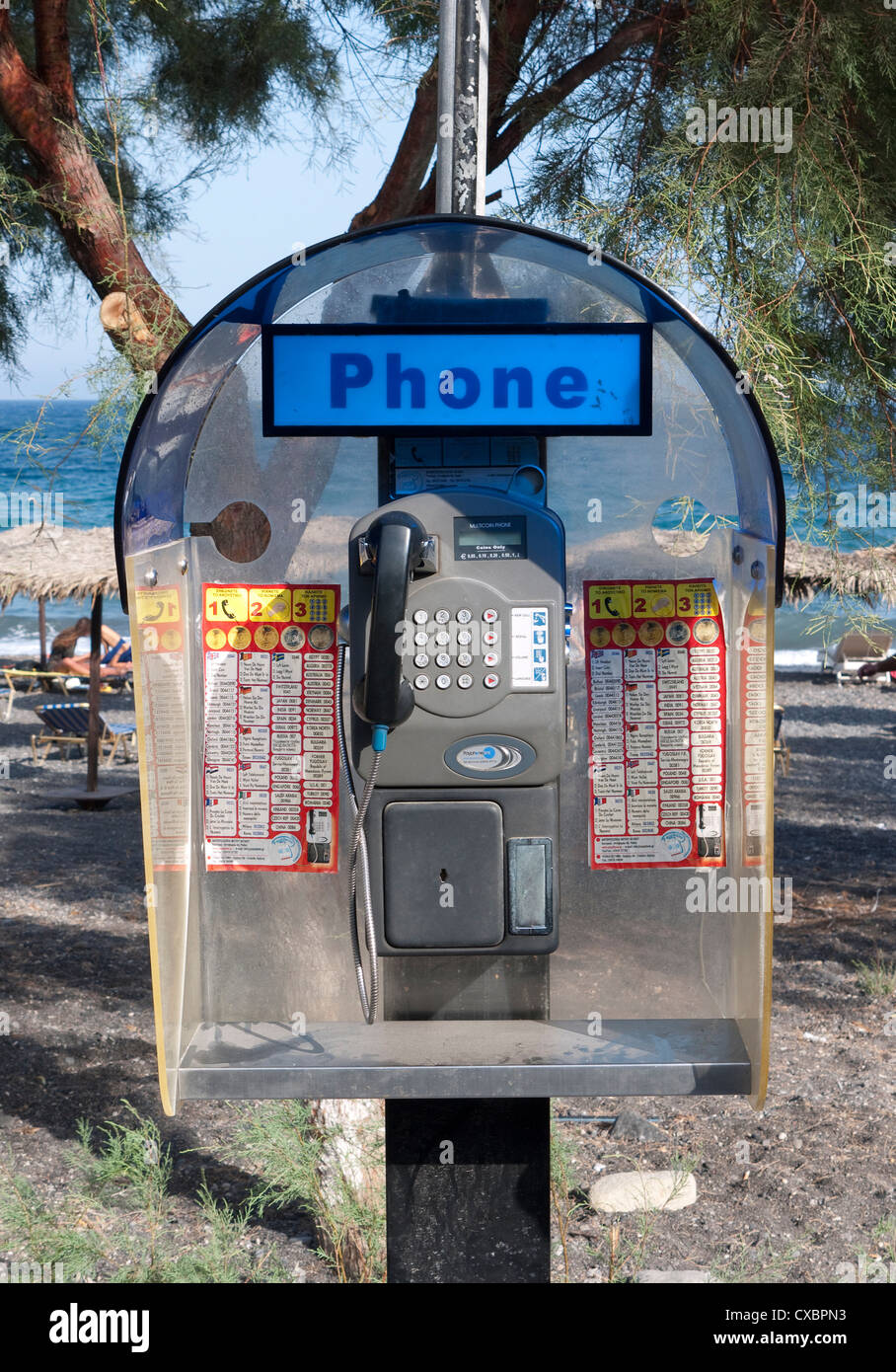 Cabina telefónica grecia fotografías e imágenes de alta resolución - Alamy