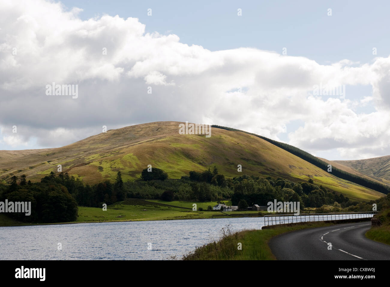 Loch del Lowes, Dumfries y Galloway, Scottish Borders, REINO UNIDO -3 Foto de stock