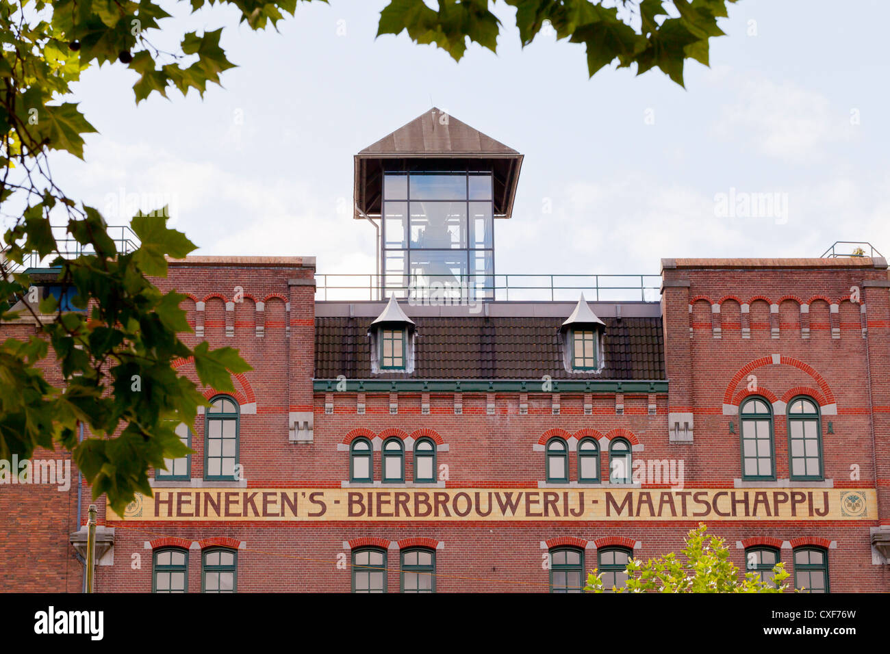 Edificio de la cervecería Heineken Ámsterdam, Países Bajos, Europa