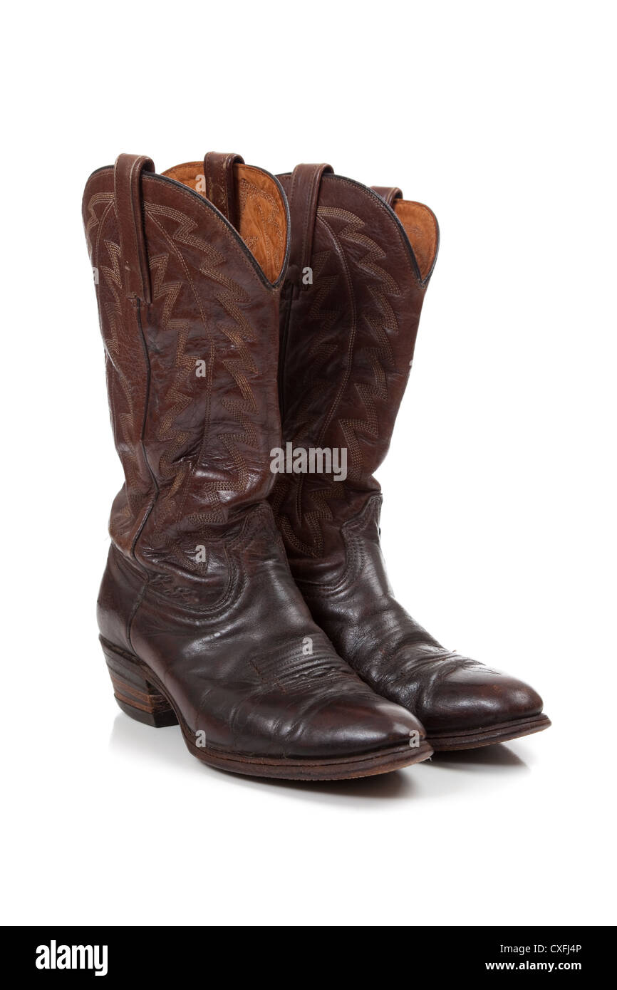 Botas gastadas Imágenes recortadas de stock - Alamy