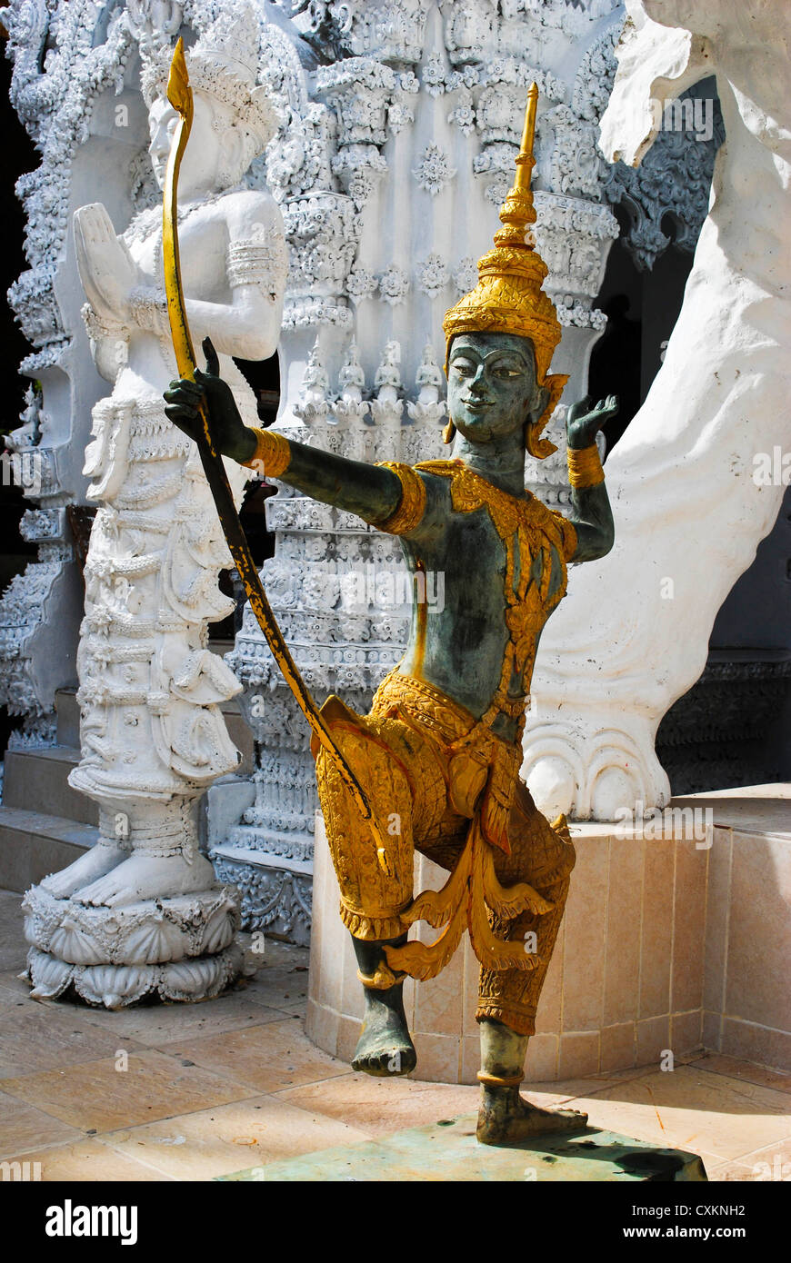 ratón rotación marxista Buda Shiva con arco y flecha Fotografía de stock - Alamy