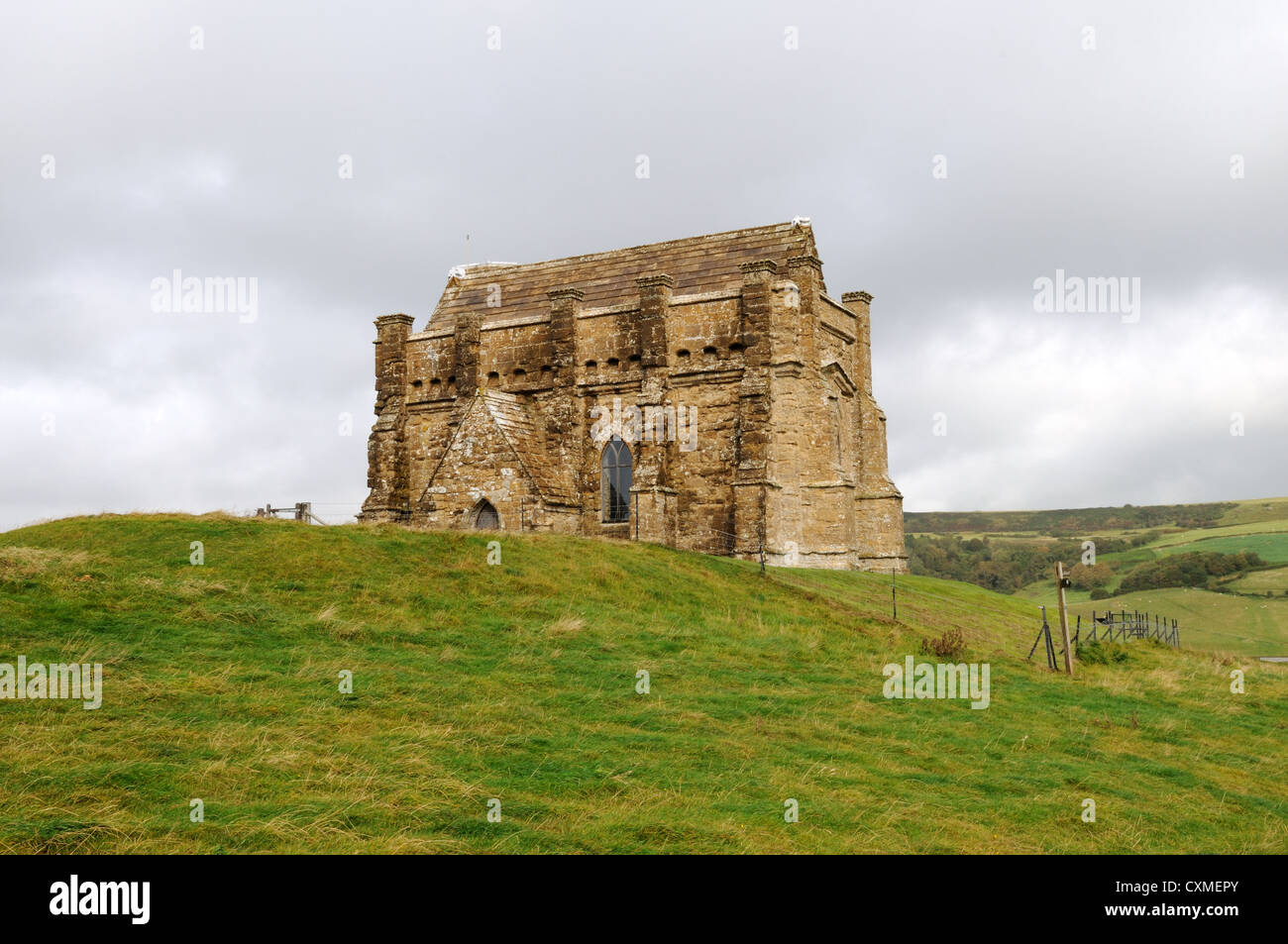 La Capilla de St Catherines Abbotsbury Dorset, Inglaterra GB Foto de stock