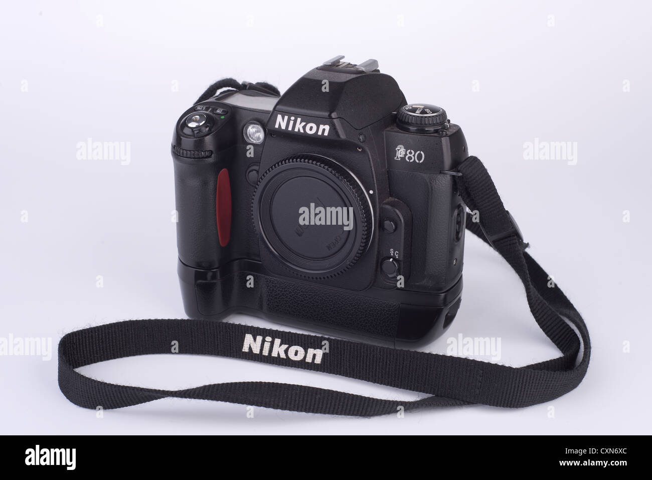 Cámara Nikon F80 Foto de stock