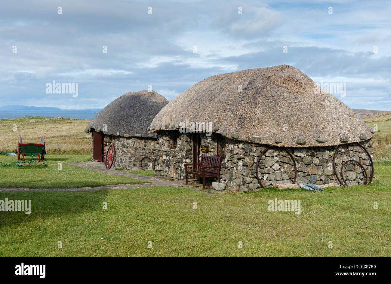 Skye Museum of Island Life Foto de stock