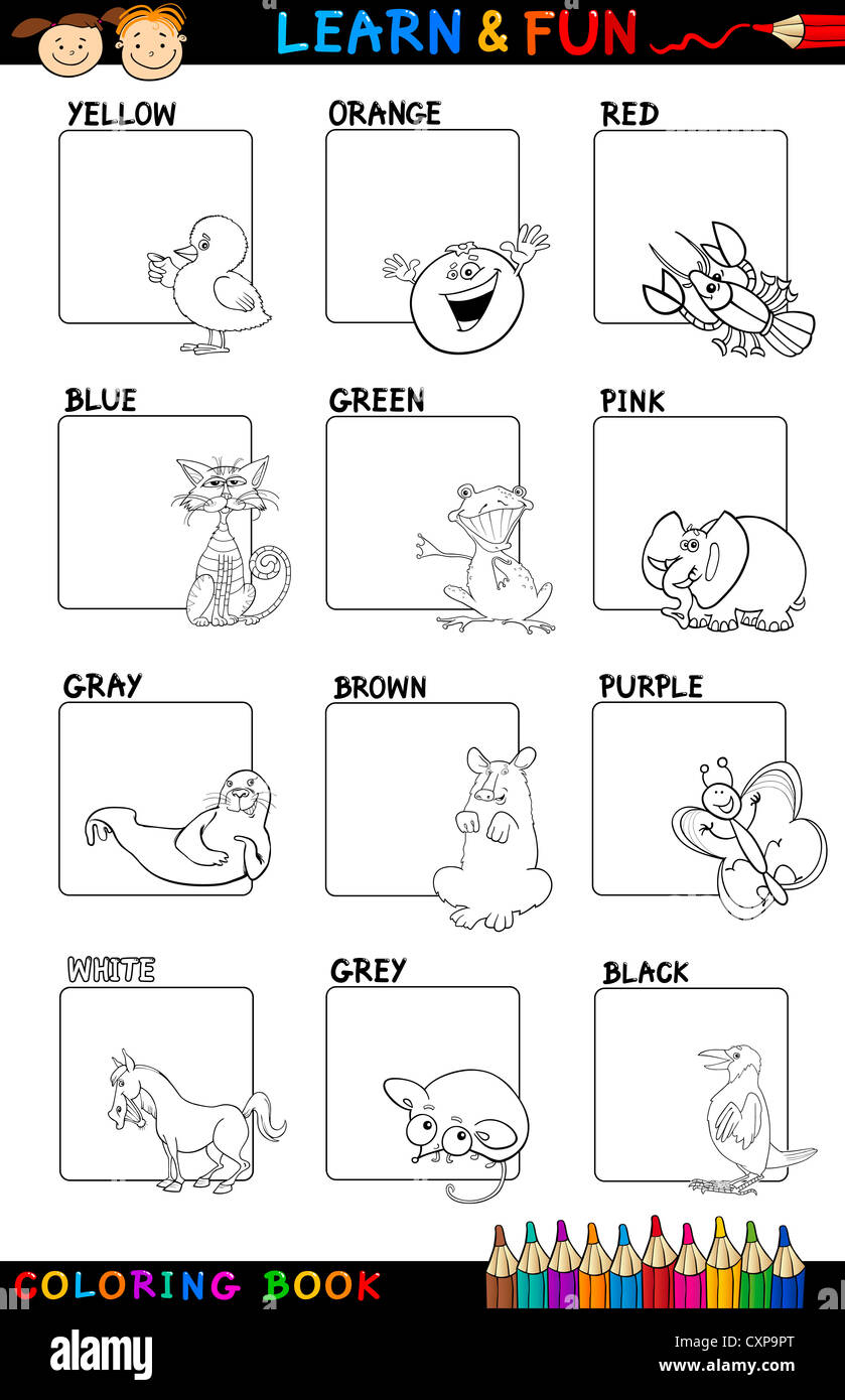 https://c8.alamy.com/compes/cxp9pt/libro-para-colorear-de-dibujos-animados-o-ilustracion-pagina-de-colores-primarios-con-animales-u-objetos-para-la-educacion-de-los-ninos-cxp9pt.jpg