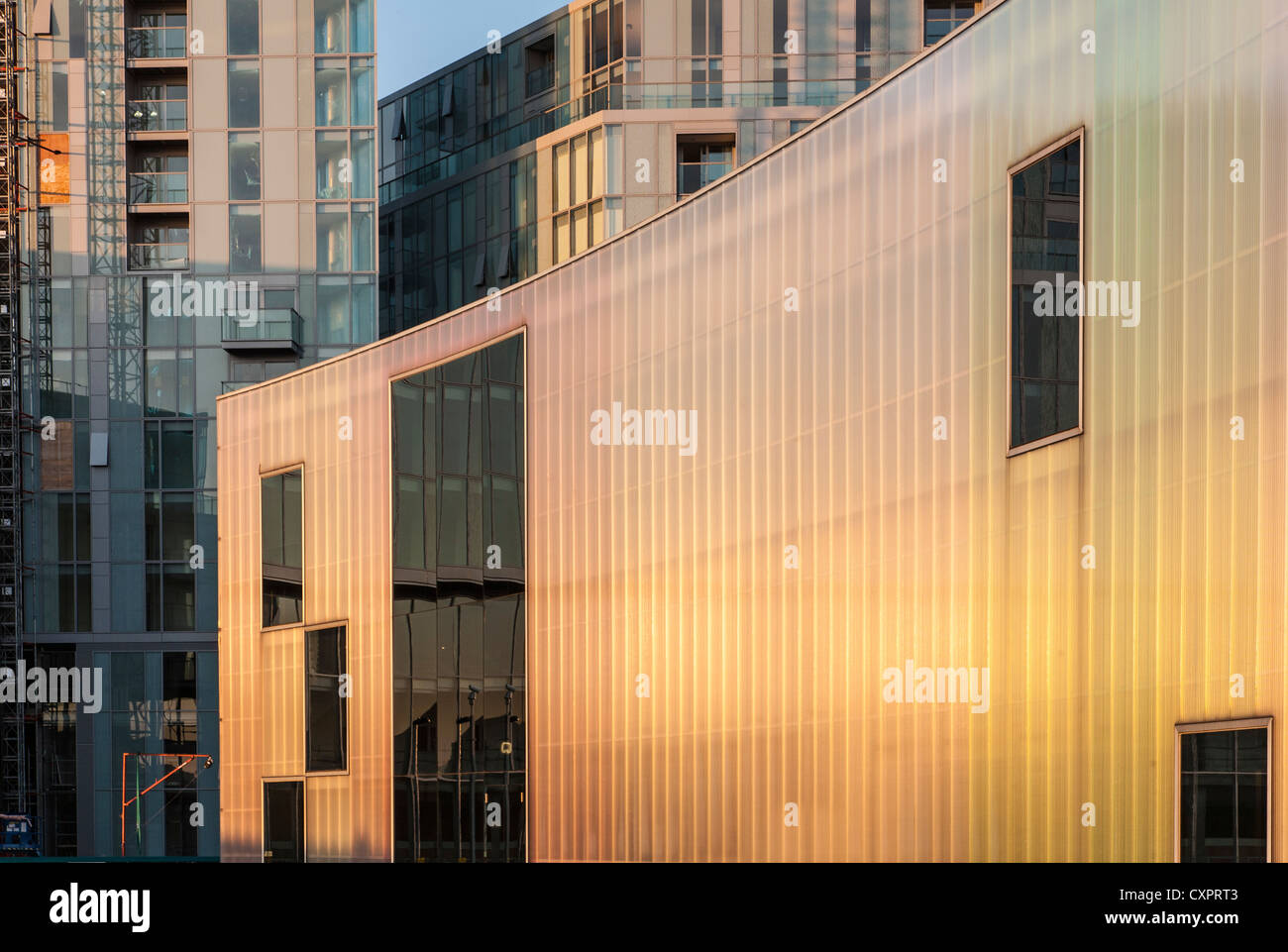 Centro Laban, Deptford, Londres por Herzog y De Meuron Arquitectos Foto de stock