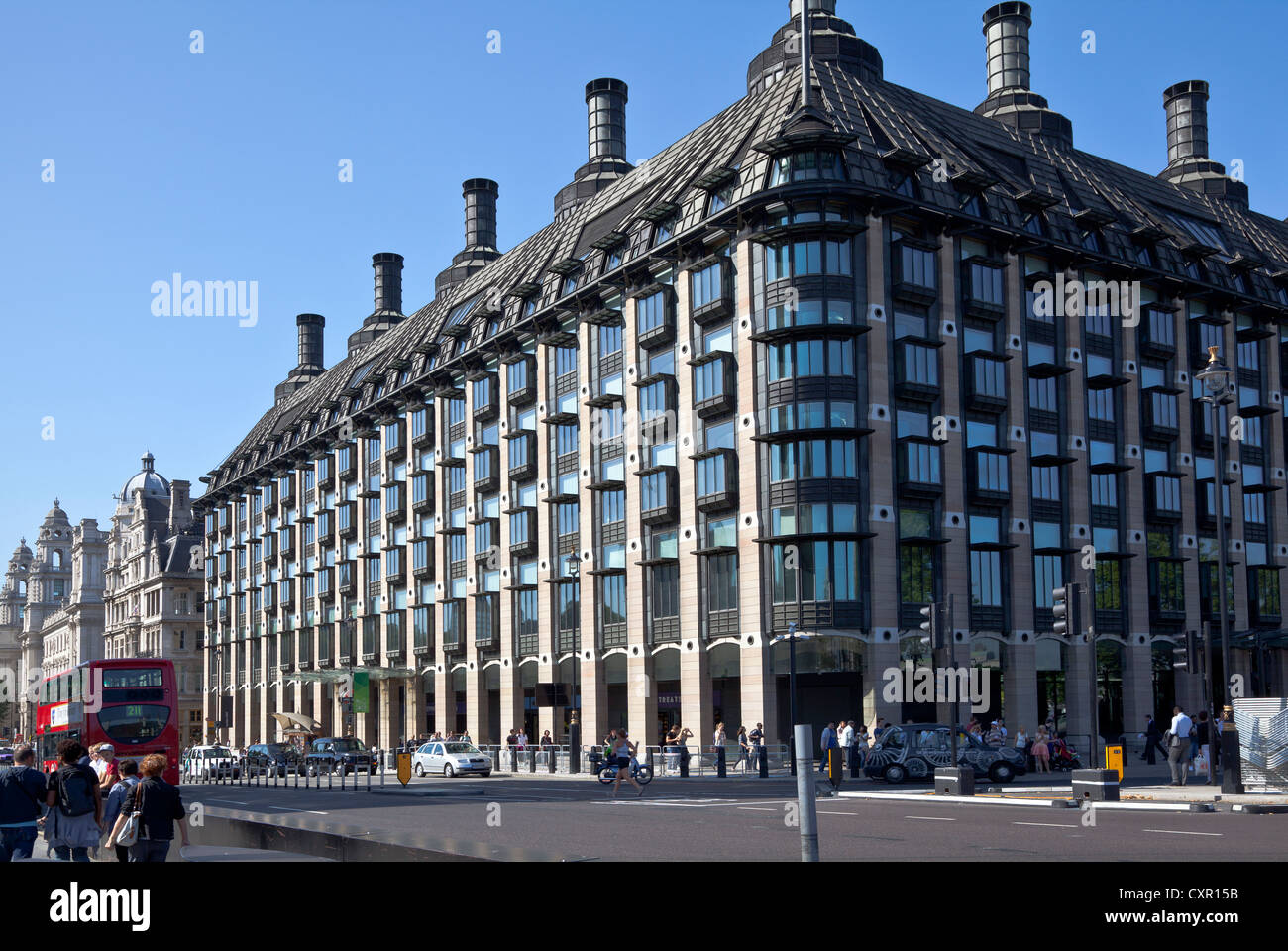 Portcullis House, Westminster Foto de stock