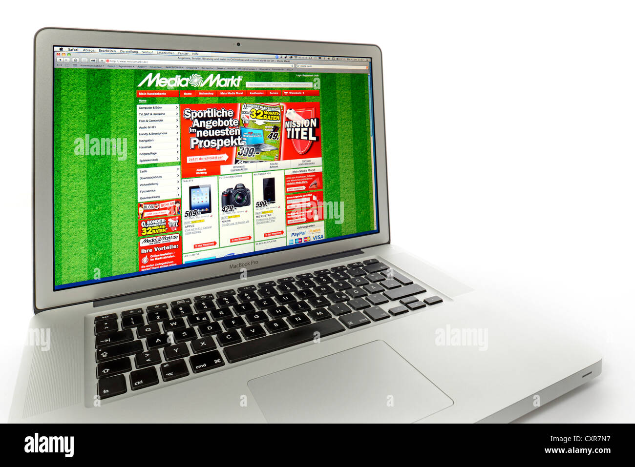 nadar Marketing de motores de búsqueda tienda Media Markt, la cadena de tiendas de productos electrónicos, el sitio web que se muestra en la pantalla de un MacBook Pro de Apple Fotografía de stock - Alamy nadar Marketing de motores de búsqueda tienda Media Markt, la cadena de tiendas de productos electrónicos, el sitio web que se muestra en la pantalla de un MacBook Pro de Apple Fotografía de stock - Alamy