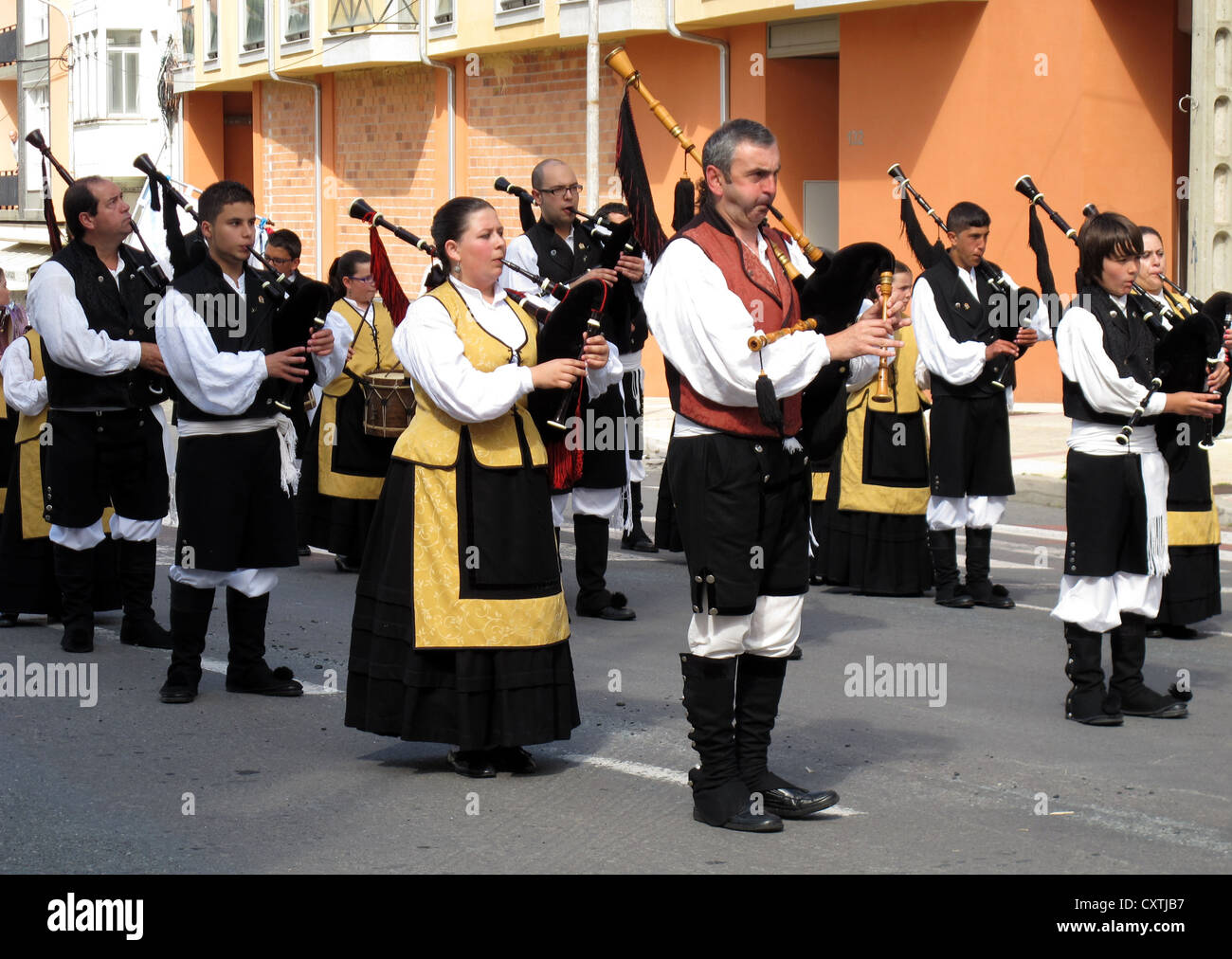 Confraria de Pescadores de Carino,Carino,Provincia de La Coruña,Galicia,Spain Foto de stock